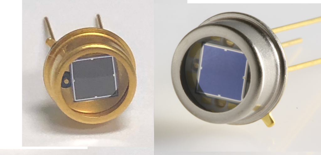 Images of Si photodiodes