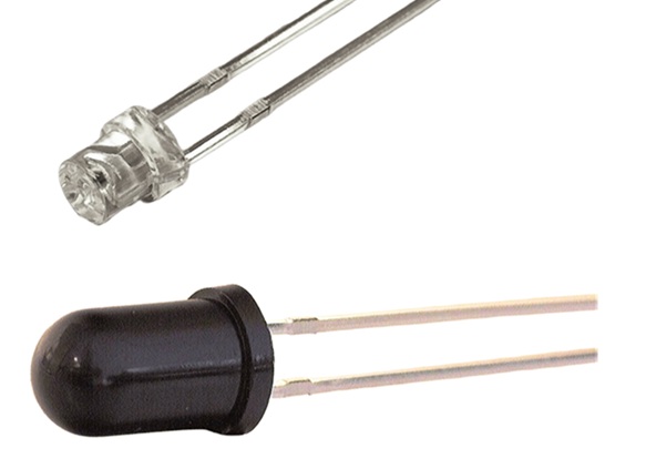 Images of New SiPDs with minimal-to-no visible-light sensitivity (MTD3910GC-F3 & MTD3910G-F3) and a blue-green-optimized device with 525 nm peak responsivity (MTD5052D3)