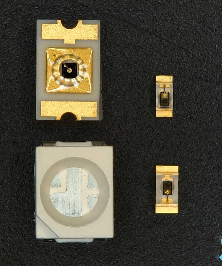 Image of Prototype Transfer Molded Optoelectronics Device